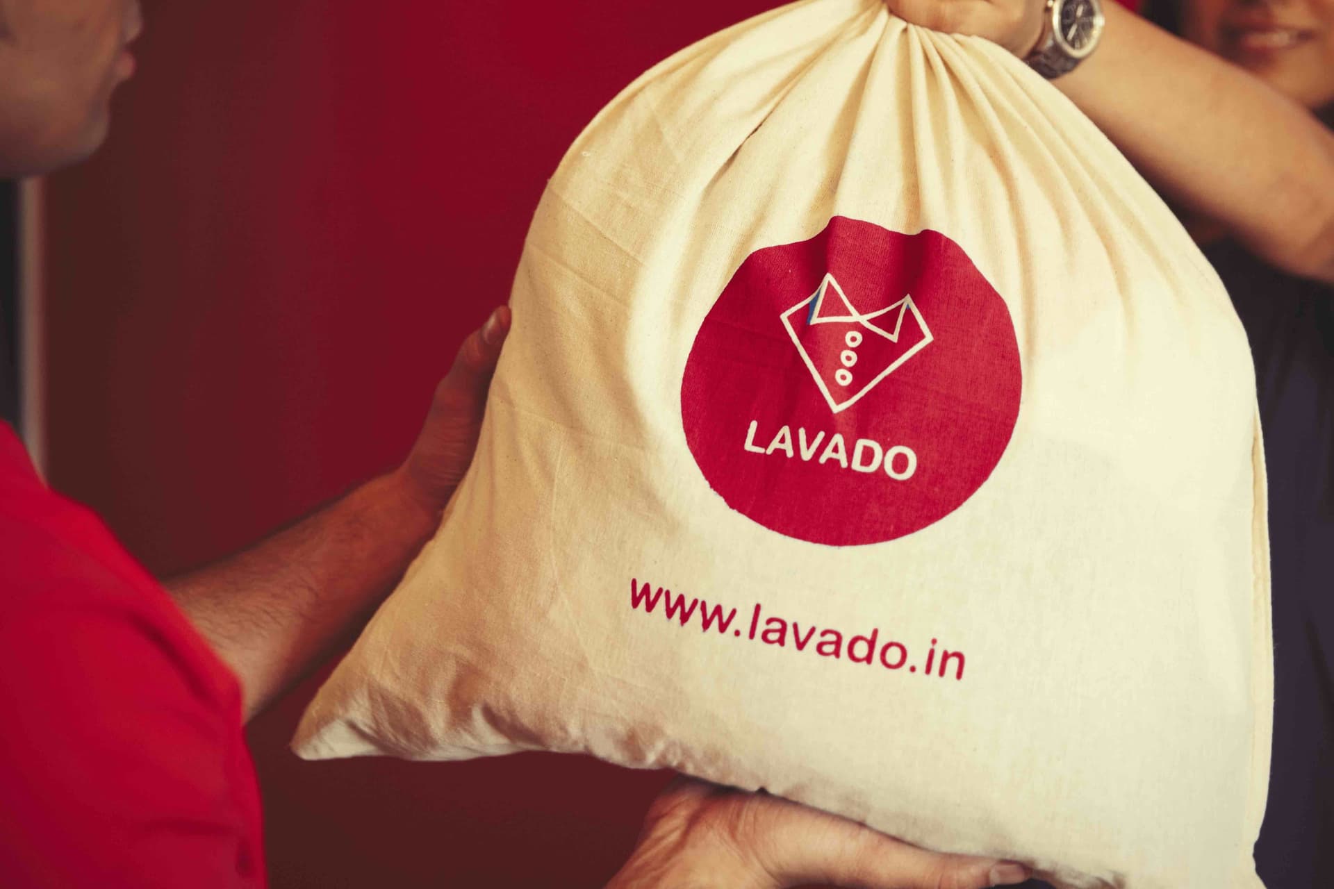 A bag of laundry